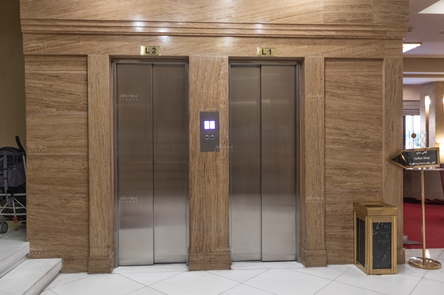 آسانسور طبقات هتل فردوس مشهد